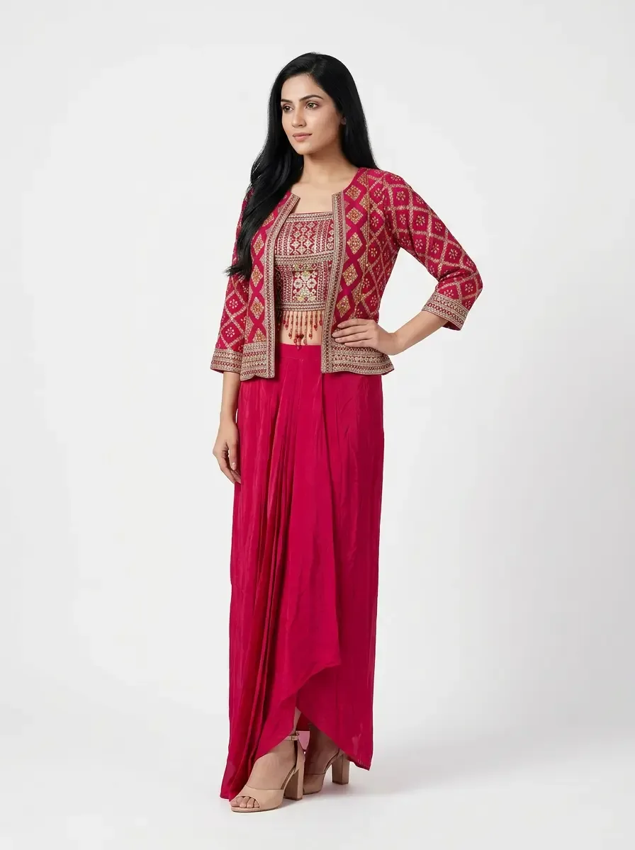 Partywear Indo-western Dress